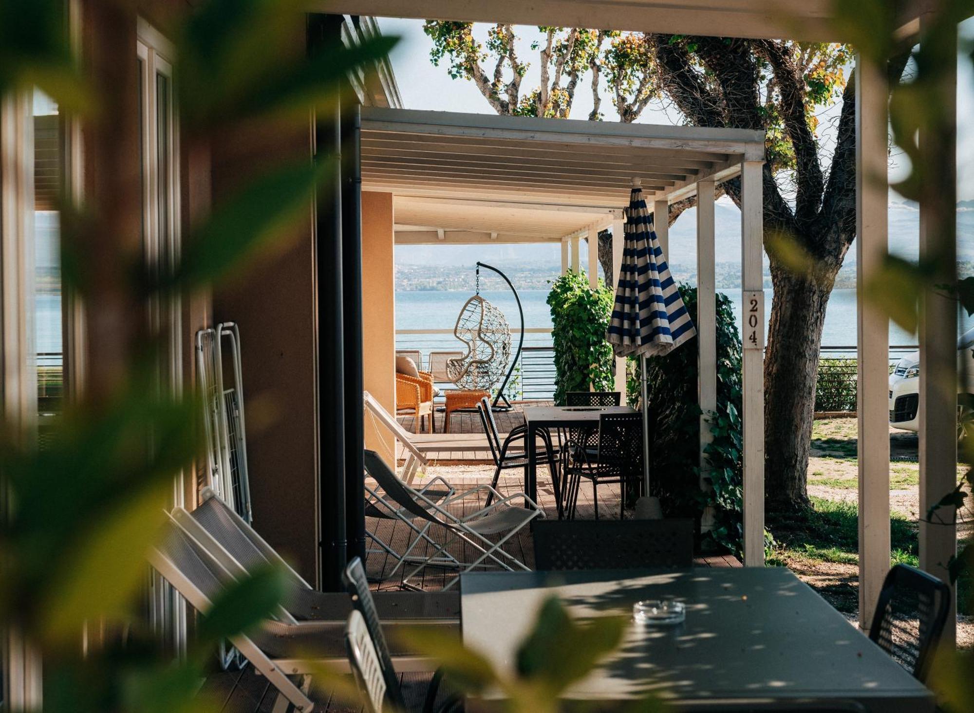 Camping Bergamini Peschiera del Garda Bagian luar foto